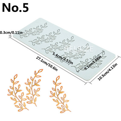 Tortų dekoravimo įrankiai Lapai Gėlių dizainas Sugarcraft Nėriniai Silikoninis Formos Fandant Tortas Nėrinių Kilimėlis Kepimo formų Tešlos priedai