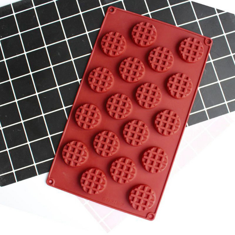 2 tk 18-õõnsusega vahvlivormid silikoonist koogivorm ise tee vahvliküpsetaja šokolaadiküpsiste küpsetustööriist vahvlimasin формы для выпечки