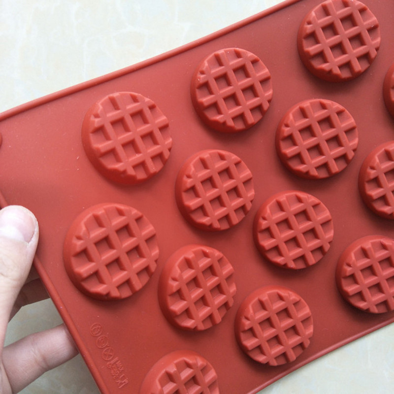 2 tk 18-õõnsusega vahvlivormid silikoonist koogivorm ise tee vahvliküpsetaja šokolaadiküpsiste küpsetustööriist vahvlimasin формы для выпечки