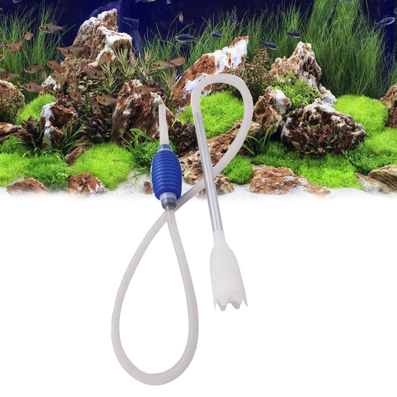 Alat za čišćenje šljunka za akvarijske ribe Sifon Ručni čistač šljunka