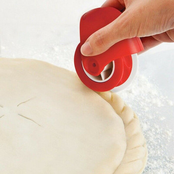 Εργαλεία κοπής με τροχούς πίτσας Οικιακά μαχαίρι πίτσας Κέικ δικτυωτό ρόδα βάφλα μπισκότα Κουζίνα Εργαλεία κοπής ψησίματος ψησίματος ζαχαροπλαστείο