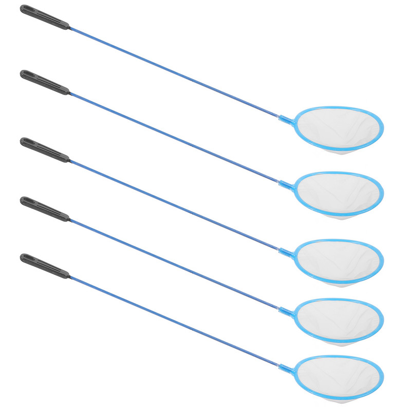 10 vnt. auksinių žuvelių žvejybos tinklas lauke gaudomas krevetes, rankenos nešvarumai, iškrovimo tinklai, akvariumo plastikas, patogus
