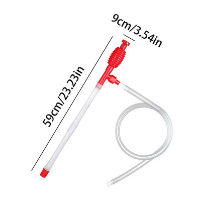 Fish Tank Vakuum Čistač šljunka Sifonska pumpa Ručni čistač Mjenjač vode Šljunak Filter za vodu Acuario Pribor Alati za čišćenje