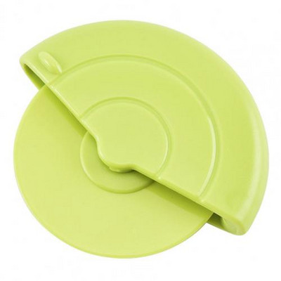 Pizza Wheel Roller Cutter Εξοικονόμηση εργασίας Αντικραδασμικό Rolling Dough Cutter Πλαστικό Scraper Pizza Roller Cutter Gadget κουζίνας