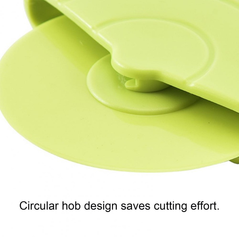 Pizza Wheel Roller Cutter Εξοικονόμηση εργασίας Αντικραδασμικό Rolling Dough Cutter Πλαστικό Scraper Pizza Roller Cutter Gadget κουζίνας