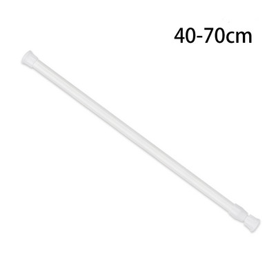 30-110 cm podesive metalne šipke za zavjese, rastezljive teleskopske šipke s oprugom za tuš u kupaonici bez bušenja.