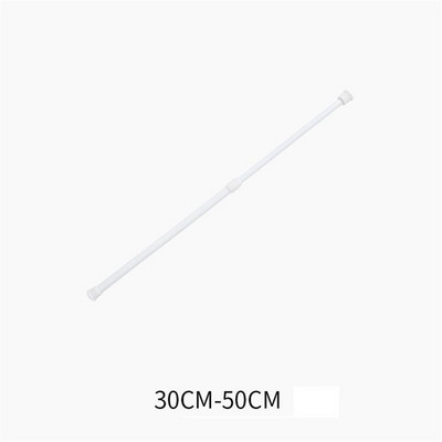 Τηλεσκοπικός γάντζος ράβδων πολλαπλών χρήσεων Γάντζος τεσσάρων νυχιών Κουρτινόξυλο μπάνιου Κουρτινόξυλο Αποθήκευση κουζίνας Φινίρισμα λευκό μαύρο ξύλο ροζ κόκκος