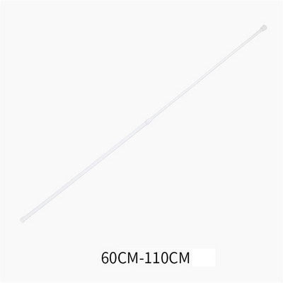 Τηλεσκοπικός γάντζος ράβδων πολλαπλών χρήσεων Γάντζος τεσσάρων νυχιών Κουρτινόξυλο μπάνιου Κουρτινόξυλο Αποθήκευση κουζίνας Φινίρισμα λευκό μαύρο ξύλο ροζ κόκκος