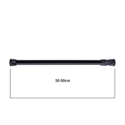 Τηλεσκοπικός γάντζος ράβδων πολλαπλών χρήσεων Γάντζος τεσσάρων νυχιών Κουρτινόξυλο μπάνιου Κουρτινόξυλο Αποθήκευση κουζίνας Φινίρισμα λευκό μαύρο ξύλο ροζ κόκκος