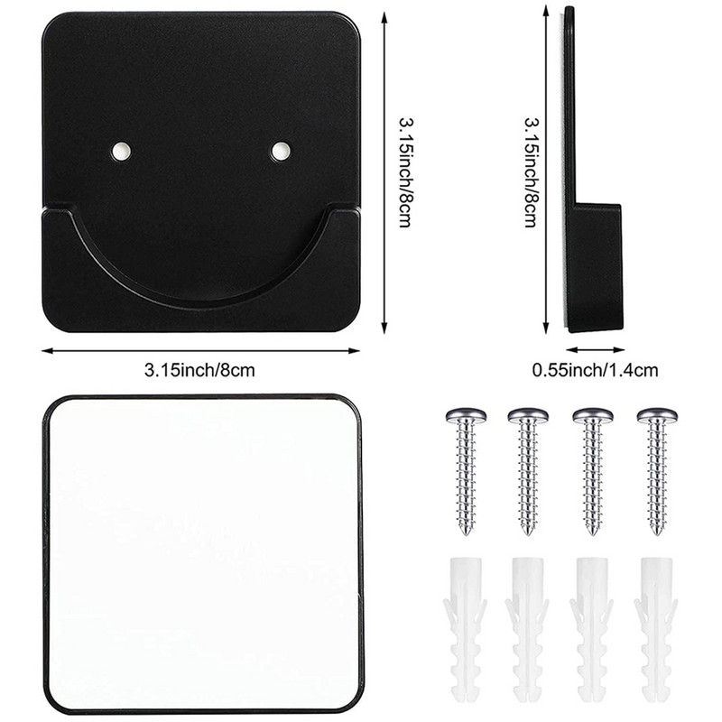 2 vnt. Dušo užuolaidų strypo laikiklis Klijuojamas dušo strypo sieninis laikiklis Vonios kambario įrankis Dušo strypo įtempimo laikiklis Negręžiamas