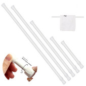 1 tk reguleeritav kardina teleskoopvarras mitmeotstarbeline vedruga pikendatav võrguvarraste riputusvardad Kodu vannitoatoode