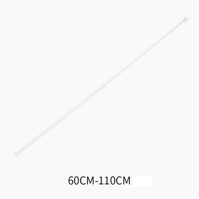 1PC 30-110cm Tije extensibile pentru perdele de duș agățate pentru baie Umeraș pentru tije telescopice reglabile pentru accesoriul dulapului de perdele