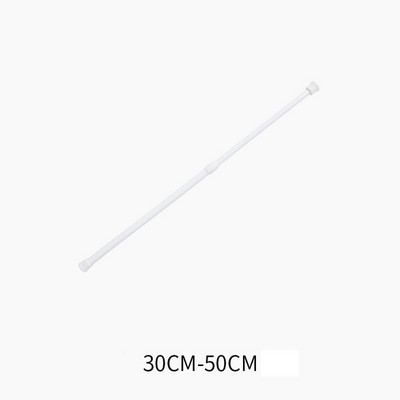 1PC 30-110cm Tije extensibile pentru perdele de duș agățate pentru baie Umeraș pentru tije telescopice reglabile pentru accesoriul dulapului de perdele