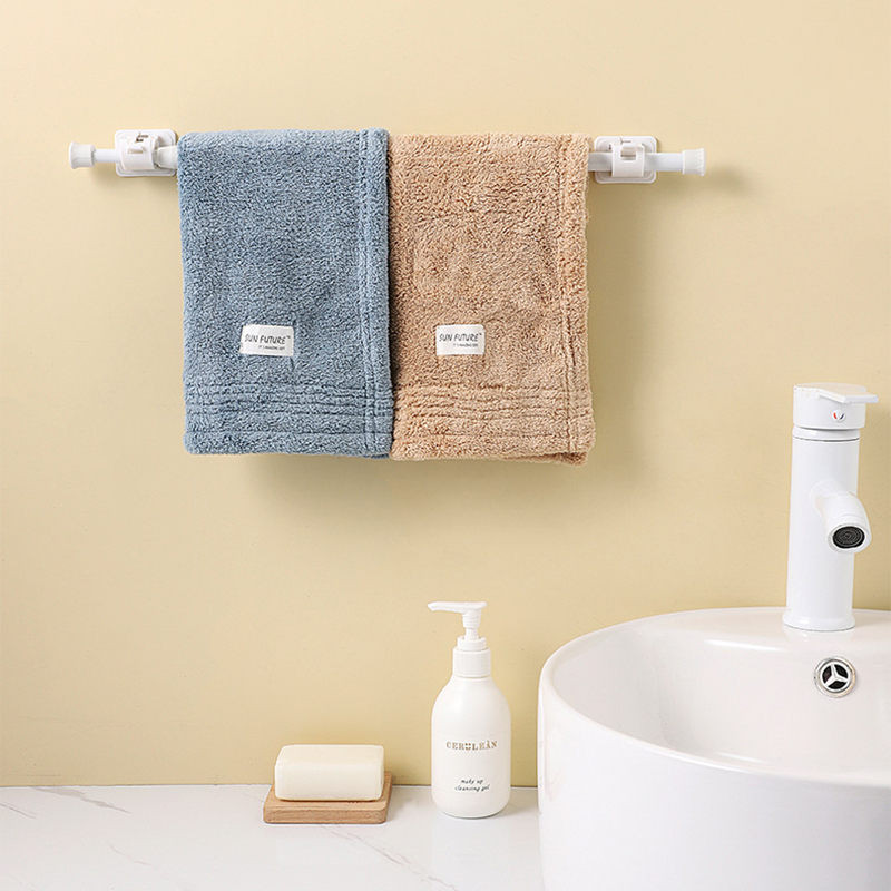 1PC 30-110cm Tije extensibile pentru perdele de duș agățate pentru baie Umeraș pentru tije telescopice reglabile pentru accesoriul dulapului de perdele