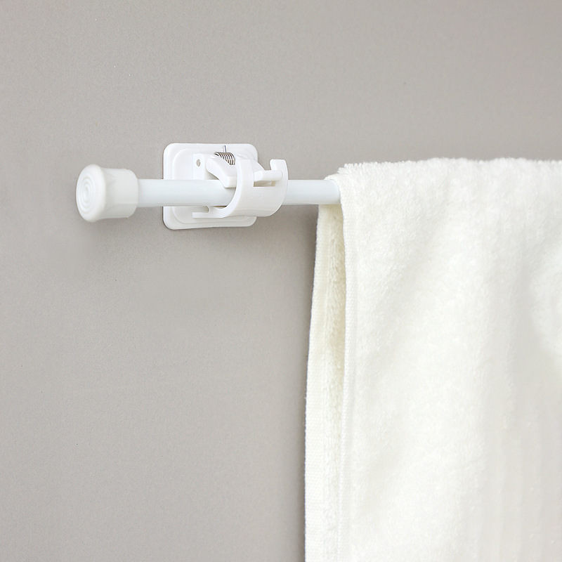 1PC 30-110cm Tije extensibile pentru perdele de duș agățate pentru baie Umeraș pentru tije telescopice reglabile pentru accesoriul dulapului de perdele