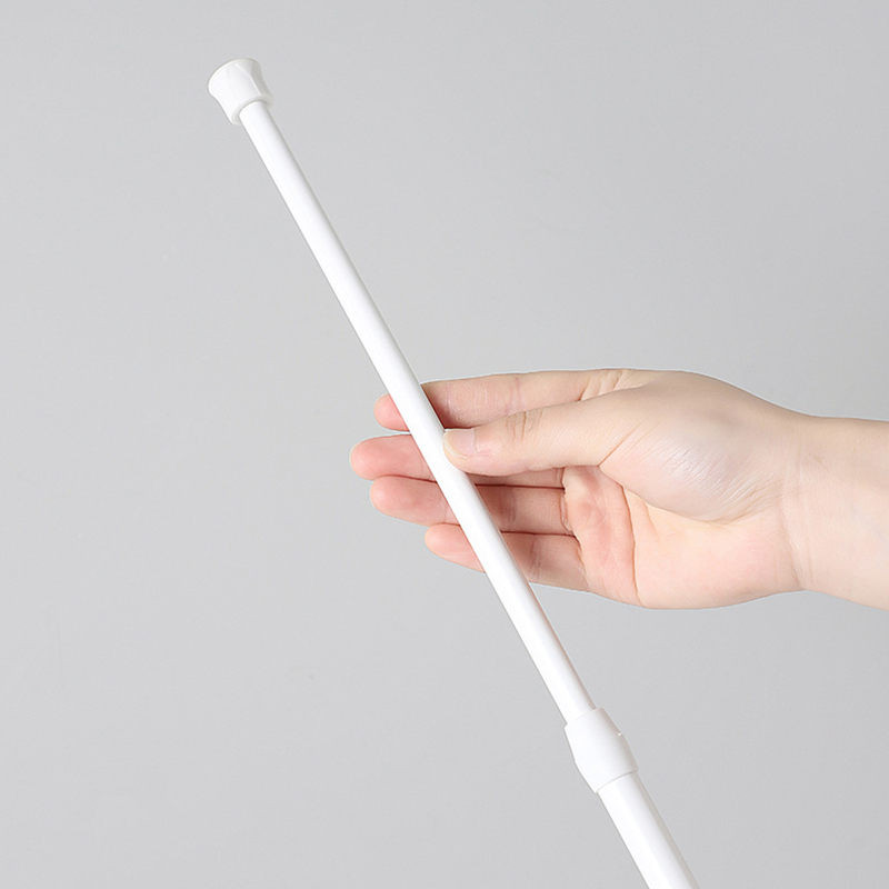 1PC 30-110cm Tije extensibile pentru perdele de duș agățate pentru baie Umeraș pentru tije telescopice reglabile pentru accesoriul dulapului de perdele