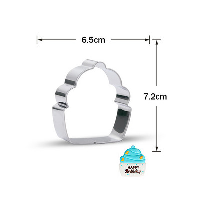 1 kom od nehrđajućeg čelika Baby Shower serije Kalupi za kolačiće Baby Auto T-shirt Rezač za kekse Kalupi za djecu Baby Shower Party DIY pribor