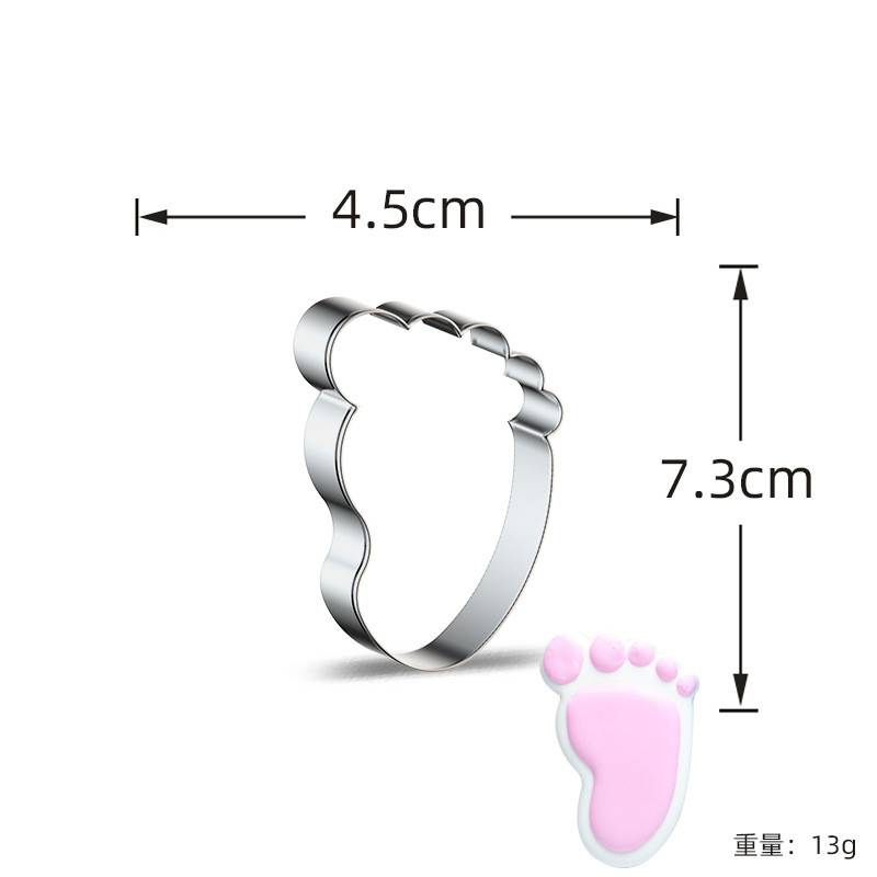 1 kom od nehrđajućeg čelika Baby Shower serije Kalupi za kolačiće Baby Auto T-shirt Rezač za kekse Kalupi za djecu Baby Shower Party DIY pribor