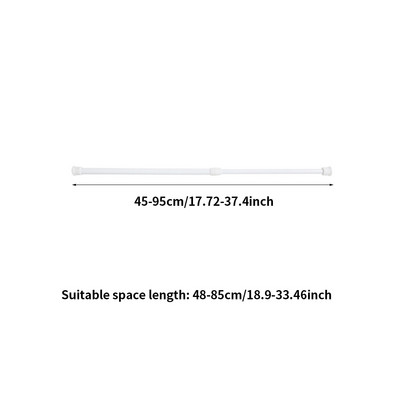 Rippuv kapp teleskooppostiga dušikardin DIY köögikapp pikendatav varras reguleeritav vedruga kodumajapidamine, puurimine puudub