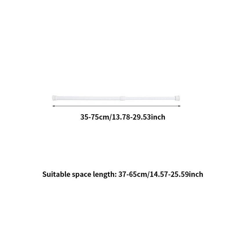 Rippuv kapp teleskooppostiga dušikardin DIY köögikapp pikendatav varras reguleeritav vedruga kodumajapidamine, puurimine puudub