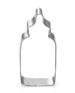 Odjeća za bebe Boca Zvečka Hlače Igračka Rezač za kekse od nehrđajućeg čelika zabava Kalup za kekse Fondant torta Dekoracija kolača Prekrivač za kolače