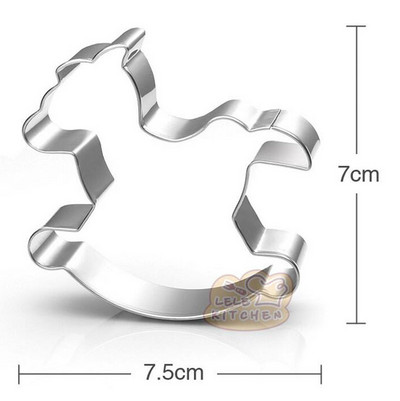 Odjeća za bebe Boca Zvečka Hlače Igračka Rezač za kekse od nehrđajućeg čelika zabava Kalup za kekse Fondant torta Dekoracija kolača Prekrivač za kolače