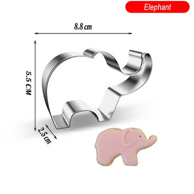 Animacinių filmų triušių augalas nerūdijančio plieno sausainių formelės sausainių pjaustyklės formelės „pasidaryk pats“ fondant pyragaičių dekoravimo kepimo įrankiai