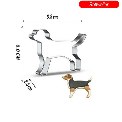 Animacinių filmų triušių augalas nerūdijančio plieno sausainių formelės sausainių pjaustyklės formelės „pasidaryk pats“ fondant pyragaičių dekoravimo kepimo įrankiai