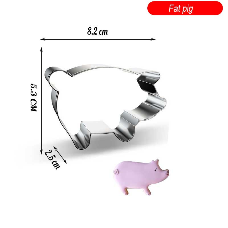Animacinių filmų triušių augalas nerūdijančio plieno sausainių formelės sausainių pjaustyklės formelės „pasidaryk pats“ fondant pyragaičių dekoravimo kepimo įrankiai