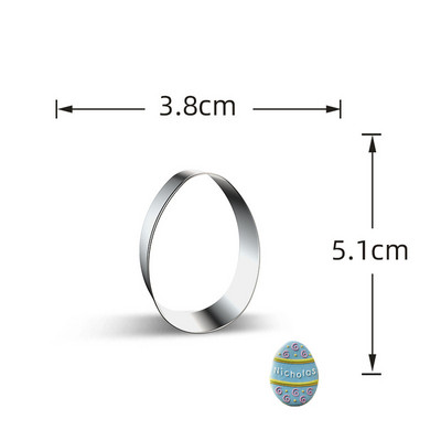 1 tk roostevabast terasest lilleküpsisevormi tulbiküpsiste lõikurid küpsetustööriistad rõõmsate lihavõttepühade kevadpeo jaoks isetegemise küpsisetarvikud