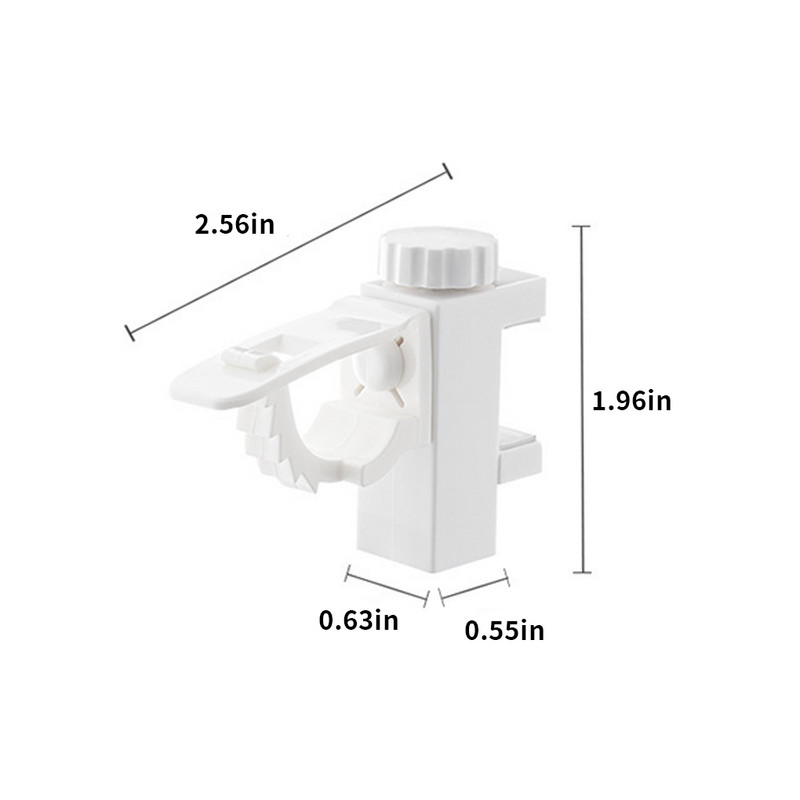 2-osaline kardinapuu klambrihoidja universaalne käterätikuivati fikseeritud riidepuu