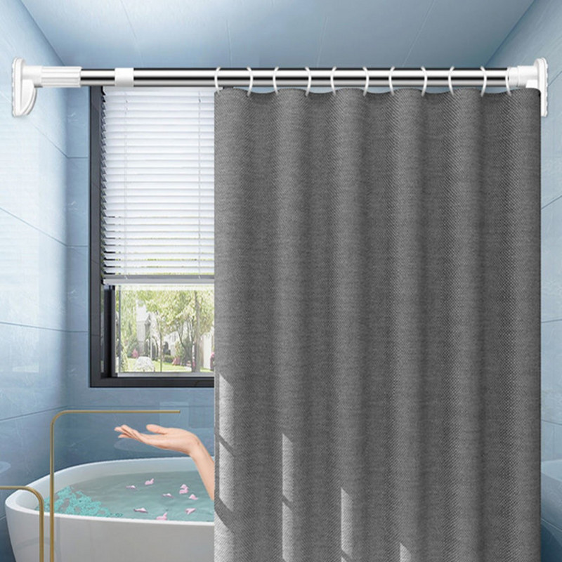 Višenamjenski držač za ormar bez bušenja, super duga vješalica za sušenje odjeće, šipka za odjeću, nosač za zavjese