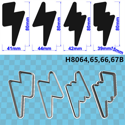 Neli spetsifikatsiooni Cartoon Nature Graphics Super Lightning, plastvorm, koogifondi tööriistad, küpsisesushi ja puuviljalõikurid
