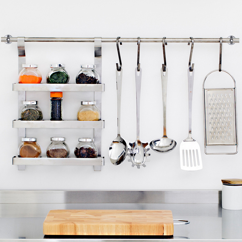 WINOMO 2PCS pakabinamo strypo spintos bėgelio laikiklis Spintos vamzdžio atraminis laikiklis Drabužių pakabinimo strypo laikiklis - 25mm