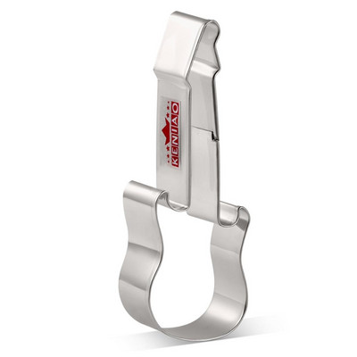 KENIAO glazbeni rezač za kolačiće - violina, klavir, električna gitara, glazbena nota, G ključ Kalup za kruh od fondanta za kekse - nehrđajući čelik