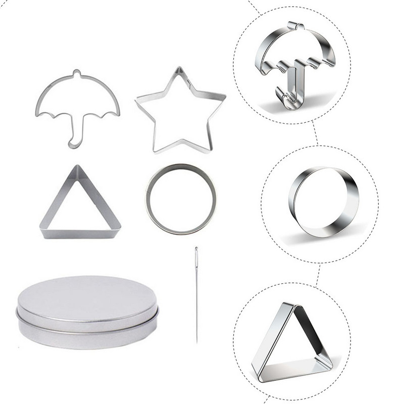 Bomboni Korejski kalupi za kekse Pribor za kolačiće Dalgona Šećer Izrada lignji Božićni metalni saćasti češalj Honey Stamper Fondant kolačići