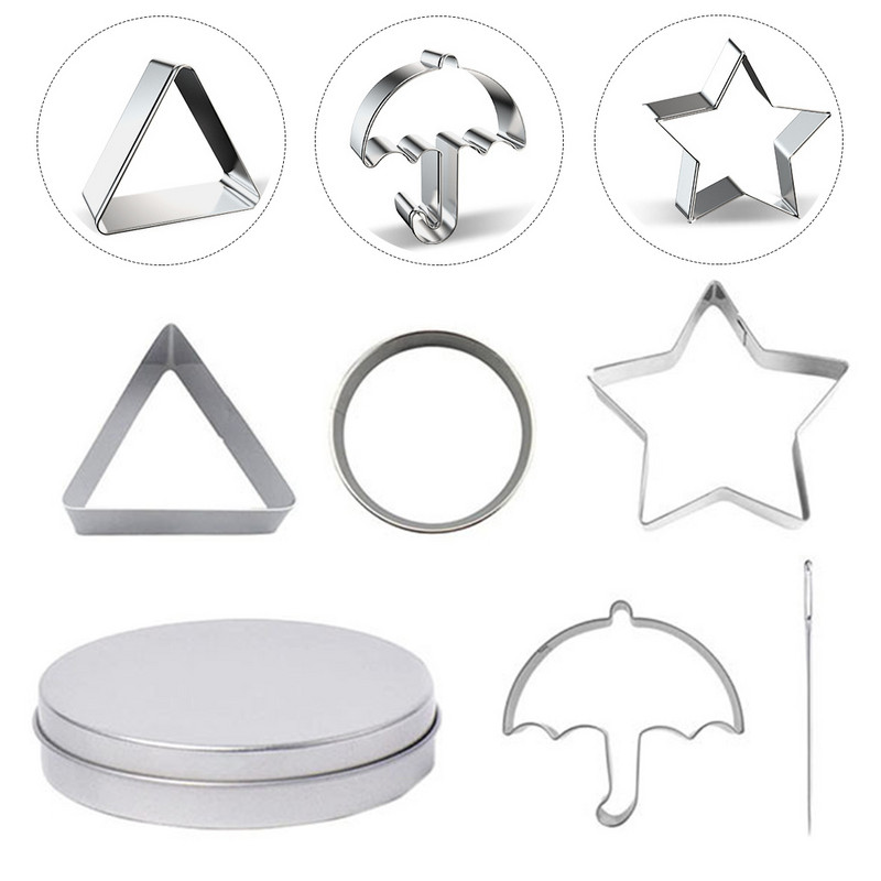 Bomboni Korejski kalupi za kekse Pribor za kolačiće Dalgona Šećer Izrada lignji Božićni metalni saćasti češalj Honey Stamper Fondant kolačići