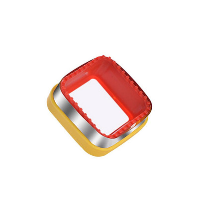 Φόρμες για μπισκότα καρδιάς από ανοξείδωτο ατσάλι Στρογγυλό τετράγωνο κόφτη μπισκότων Χρήσιμα κοπτικά λαχανικών για παιδιά για κοπή σάντουιτς Τηγανίτες ψωμιού