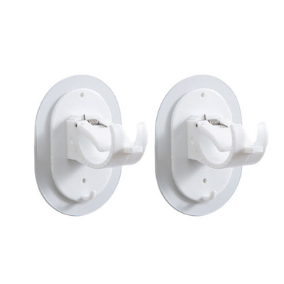 2 vnt. lipnus užuolaidų strypo laikiklio naudingasis kabliukas su mini kabliu, be nagų ir montavimo įranga