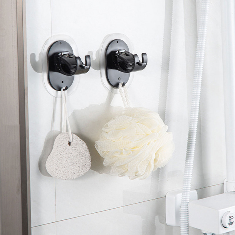 2 vnt. lipnus užuolaidų strypo laikiklio naudingasis kabliukas su mini kabliu, be nagų ir montavimo įranga