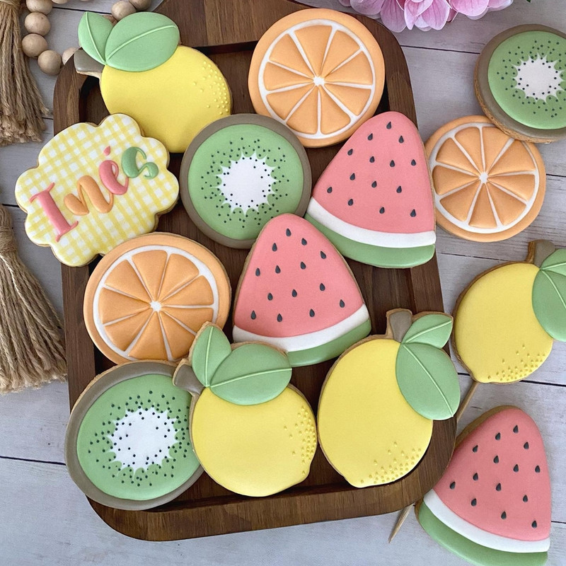 1 tk puuviljad küpsisevormid viinamarja banaani pirni küpsise leivalõikur suviste puuviljade jaoks sünnipäevapeo tarvikud isetegemise küpsetusriistad