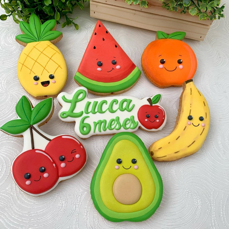 1 tk puuviljad küpsisevormid viinamarja banaani pirni küpsise leivalõikur suviste puuviljade jaoks sünnipäevapeo tarvikud isetegemise küpsetusriistad