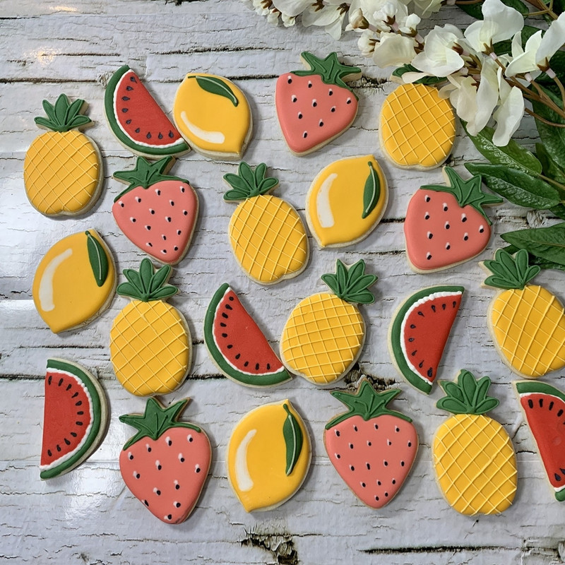 1 tk puuviljad küpsisevormid viinamarja banaani pirni küpsise leivalõikur suviste puuviljade jaoks sünnipäevapeo tarvikud isetegemise küpsetusriistad