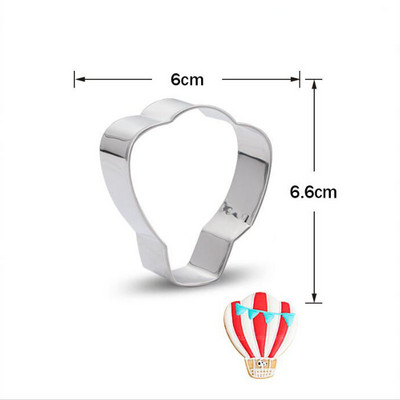 1 tk kondiitritoodete reposteria õhupallivormid metallist küpsiselõikur Fondant koogikaunistustööriist plastik tassikoogikatted küpsisevormi vorm