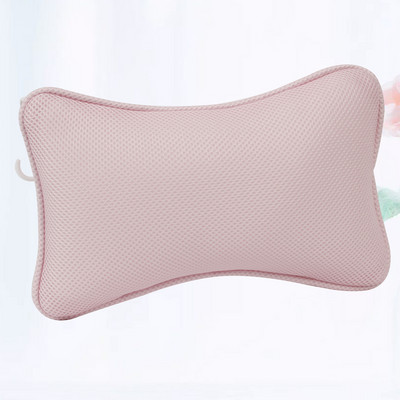 1 τμχ Αντιολισθητικό μαξιλάρι μπανιέρας με βεντούζες Στήριγμα κεφαλιού Μαξιλάρι σπα Μαξιλάρι στήριξης ώμου λαιμού (Μπλε)