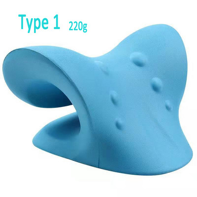 Kaklo masažo pagalvė Kaklo pečių gimdos kaklelio chiropraktikos traukos prietaiso masažo pagalvė, skirta skausmą malšinančiam kūno kaklo masažuokliui