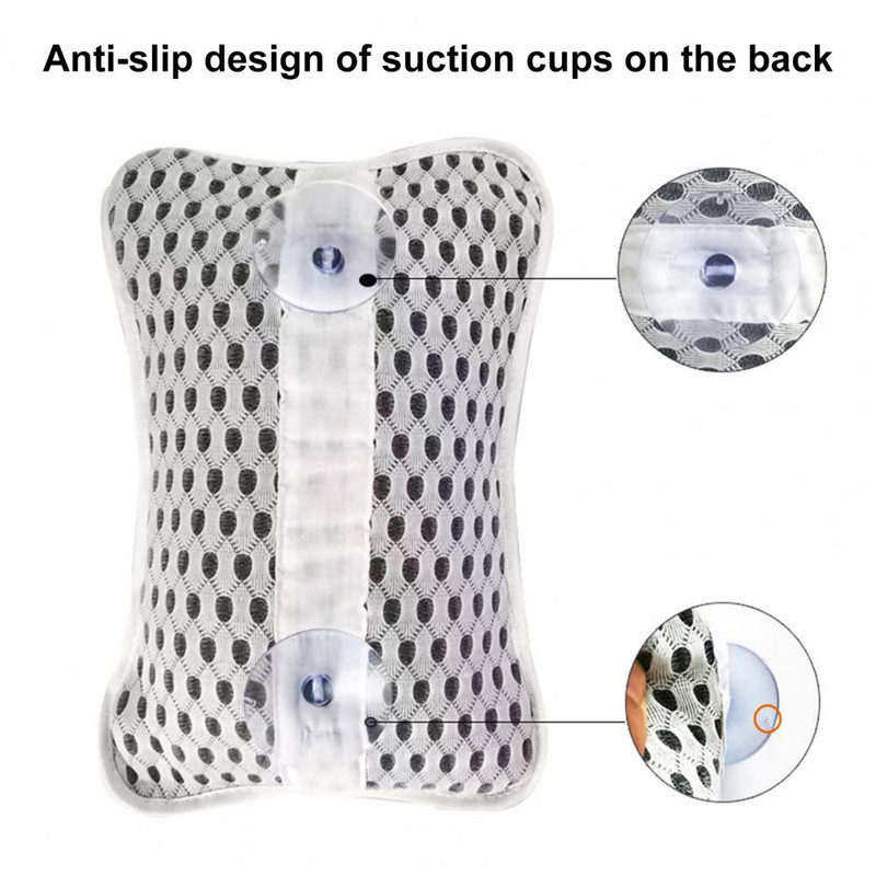 Udoban vrat i leđa Protuklizni jastuk za kadu Jastuk za hidromasažnu kadu Jastuk za kadu Mekani naslon za glavu Masažna vakuumska čašica Jastuk za hidromasažnu kadu Dodaci