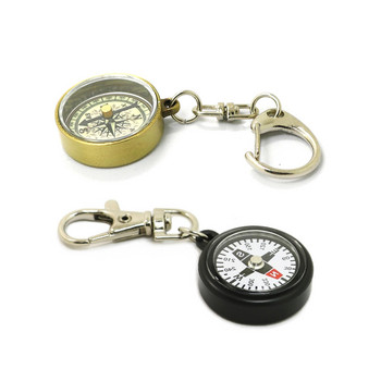 Mini Survival Compass Φορητό Camping Outdoor Hiking Pocket Navigator Adventure Keychain Compass Climbing Equiping