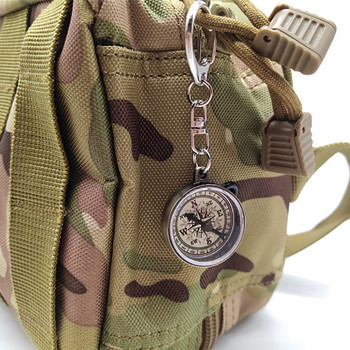 Mini Survival Compass Φορητό Camping Outdoor Hiking Pocket Navigator Adventure Keychain Compass Climbing Equiping