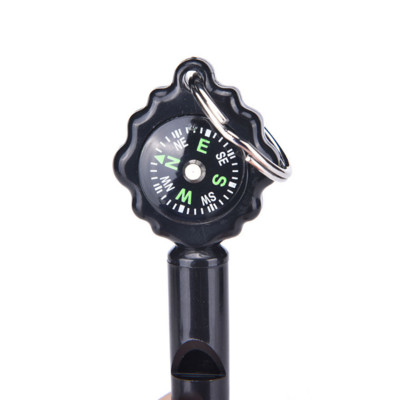 2-in-1 Creative Key Chain Compass Outdoor Camping Hiking Useful Tools Outdoor Sports Mountaineering Men Women Forest Activities